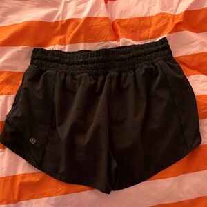 lululemon athletica Women's Black Athletic Shorts